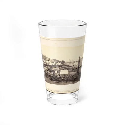 1st Connecticut Artillery Park Encamped At The Former Quarters Of The Louisiana Tigers. (U.S. Civil War) Pint Glass 16oz 16oz - Go Mug Yourself
