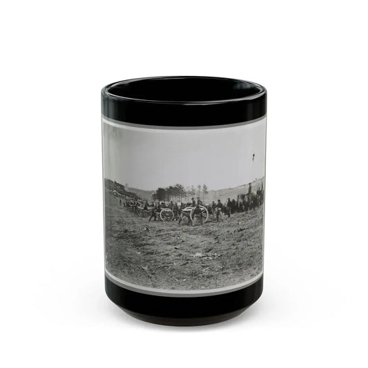 1st Connecticut Battery, Near Fredericksburg, Va., May 2, 1863 (U.S. Civil War) Black Coffee Mug 15oz - Go Mug Yourself