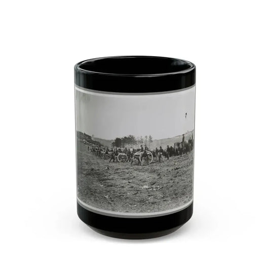1st Connecticut Battery, Near Fredericksburg, Va., May 2, 1863 (U.S. Civil War) Black Coffee Mug 15oz - Go Mug Yourself