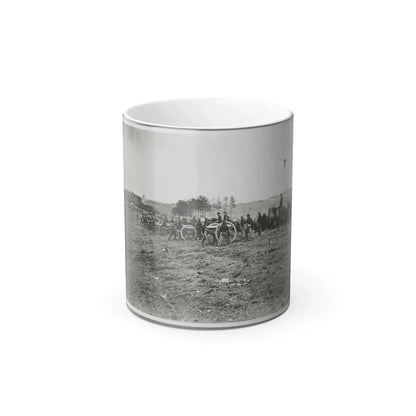 1St Connecticut Battery, Near Fredericksburg, Va., May 2, 1863 (U.S. Civil War) Color Changing Coffee Mug 11oz Default Title 11oz - Go Mug Yourself