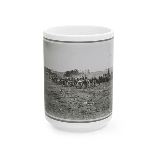 1st Connecticut Battery, Near Fredericksburg, Va., May 2, 1863 (U.S. Civil War) White Coffee Mug 15oz - Go Mug Yourself