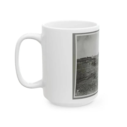 1st Connecticut Battery, Near Fredericksburg, Va., May 2, 1863 (U.S. Civil War) White Coffee Mug - Go Mug Yourself