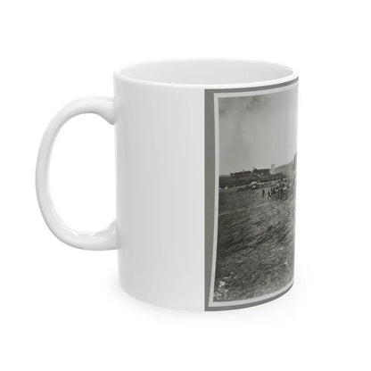 1st Connecticut Battery, Near Fredericksburg, Va., May 2, 1863 (U.S. Civil War) White Coffee Mug - Go Mug Yourself