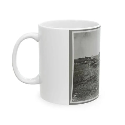 1st Connecticut Battery, Near Fredericksburg, Va., May 2, 1863 (U.S. Civil War) White Coffee Mug - Go Mug Yourself