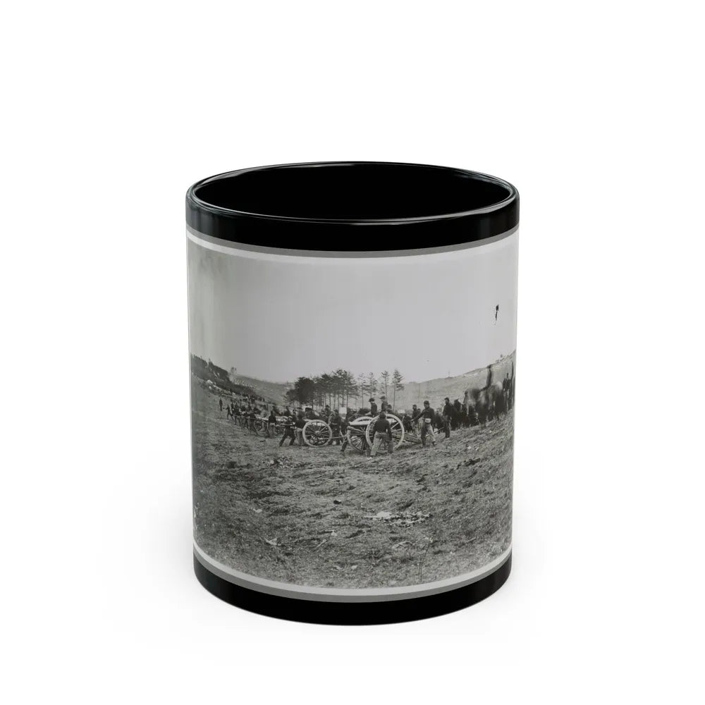 1st Connecticut Battery, Near Fredericksburg, Va., May 2, 1863 (U.S. Civil War) Black Coffee Mug-11oz-Go Mug Yourself