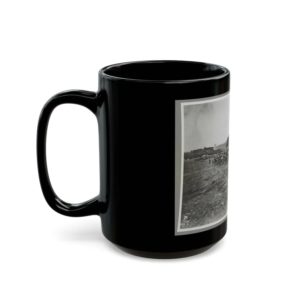 1st Connecticut Battery, Near Fredericksburg, Va., May 2, 1863 (U.S. Civil War) Black Coffee Mug-Go Mug Yourself