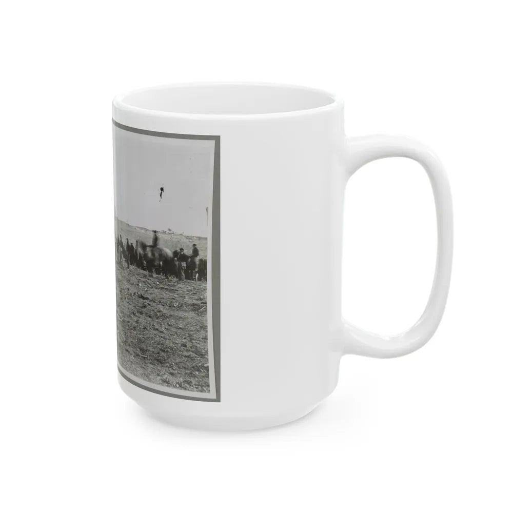 1st Connecticut Battery, Near Fredericksburg, Va., May 2, 1863 (U.S. Civil War) White Coffee Mug-Go Mug Yourself