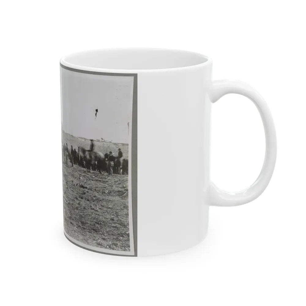 1st Connecticut Battery, Near Fredericksburg, Va., May 2, 1863 (U.S. Civil War) White Coffee Mug-Go Mug Yourself