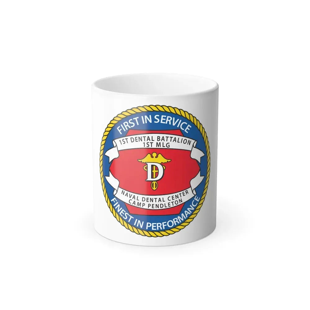 1st Dental Btn Naval Dental Cnt Camp Pendleton (U.S. Navy) Color Changing Mug 11oz Default Title 11oz - Go Mug Yourself