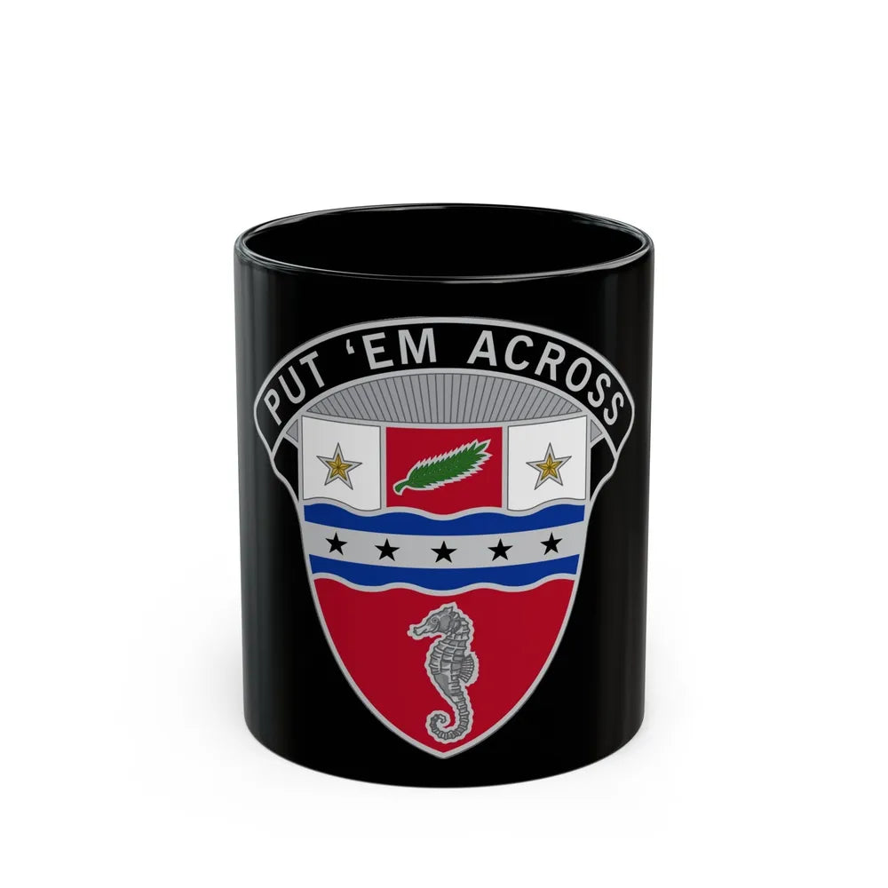 1st Engineer Brigade (U.S. Army) Black Coffee Mug-11oz-Go Mug Yourself