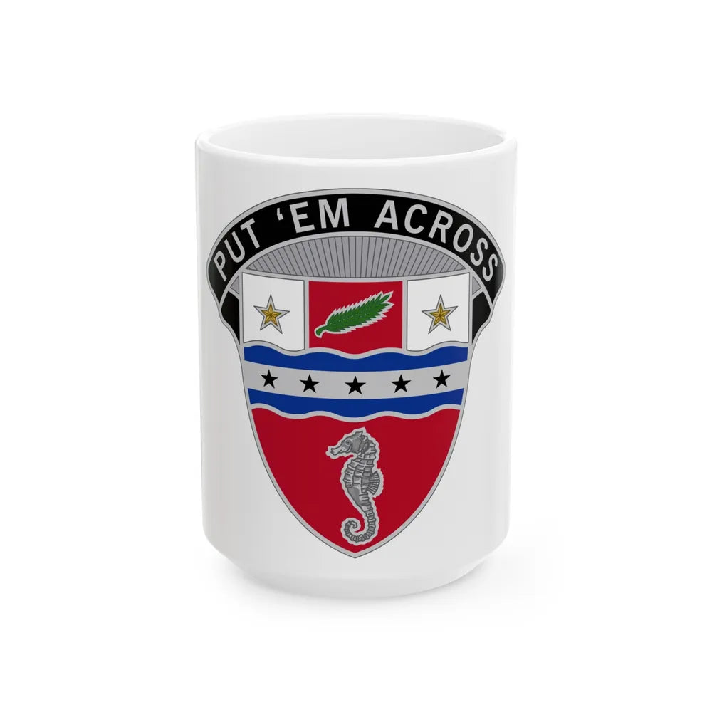 1st Engineer Brigade (U.S. Army) White Coffee Mug-15oz-Go Mug Yourself