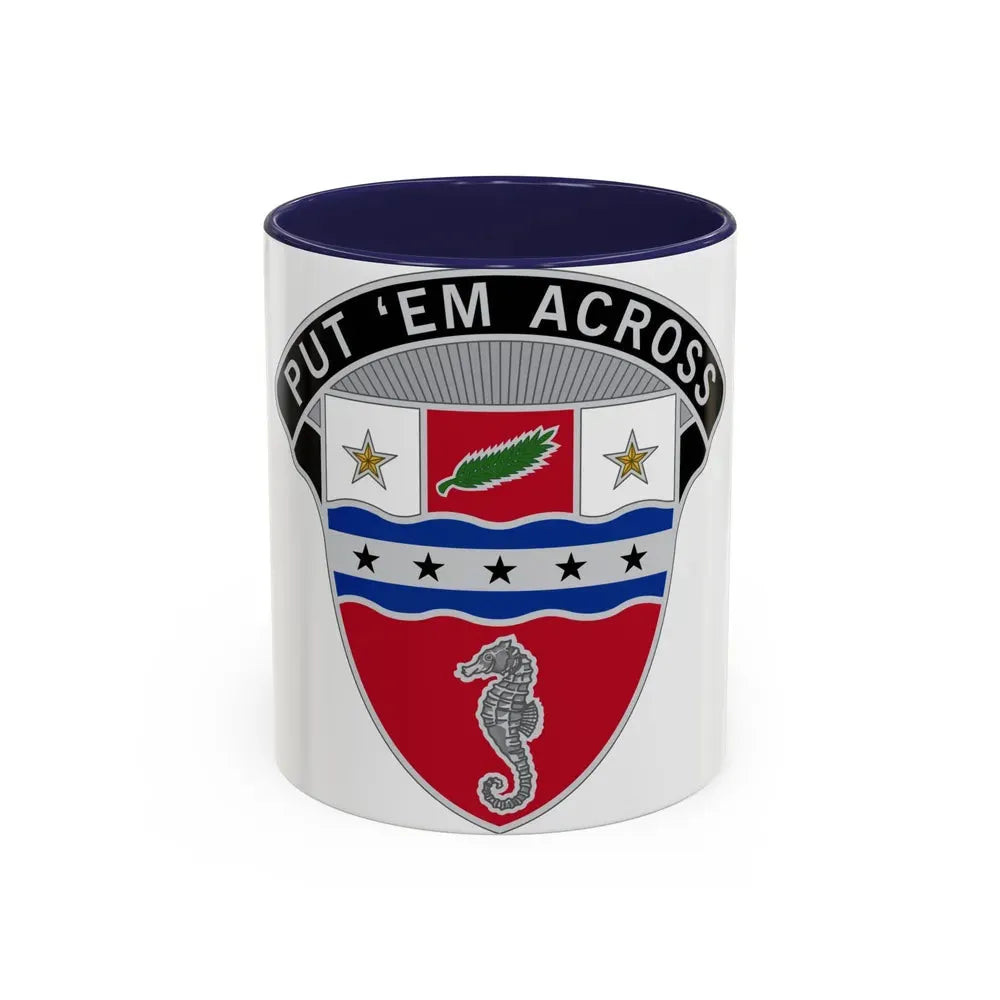 1st Engineer Brigade (U.S. Army) Accent Coffee Mug 11oz Navy - Go Mug Yourself