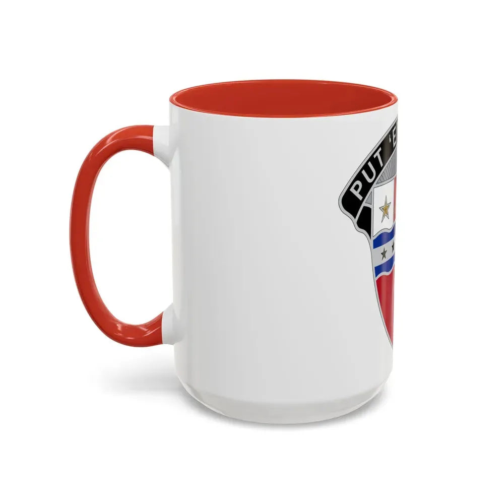 1st Engineer Brigade (U.S. Army) Accent Coffee Mug - Go Mug Yourself