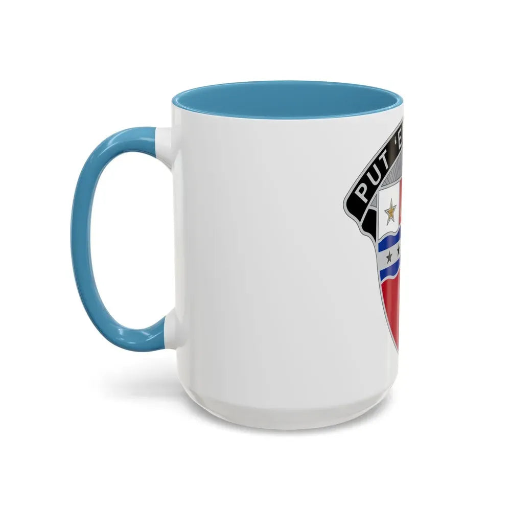 1st Engineer Brigade (U.S. Army) Accent Coffee Mug - Go Mug Yourself
