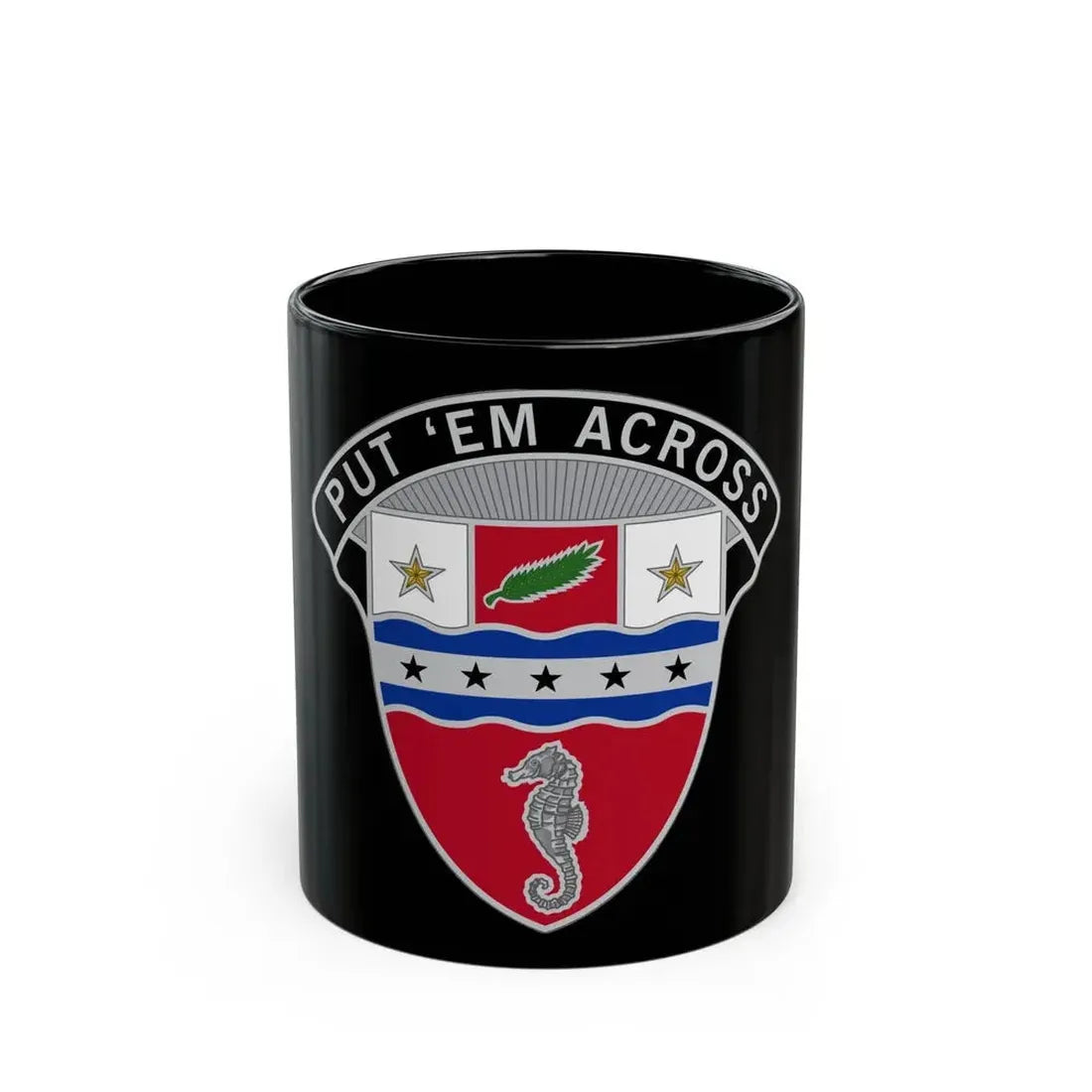 1st Engineer Brigade (U.S. Army) Black Coffee Mug - Go Mug Yourself