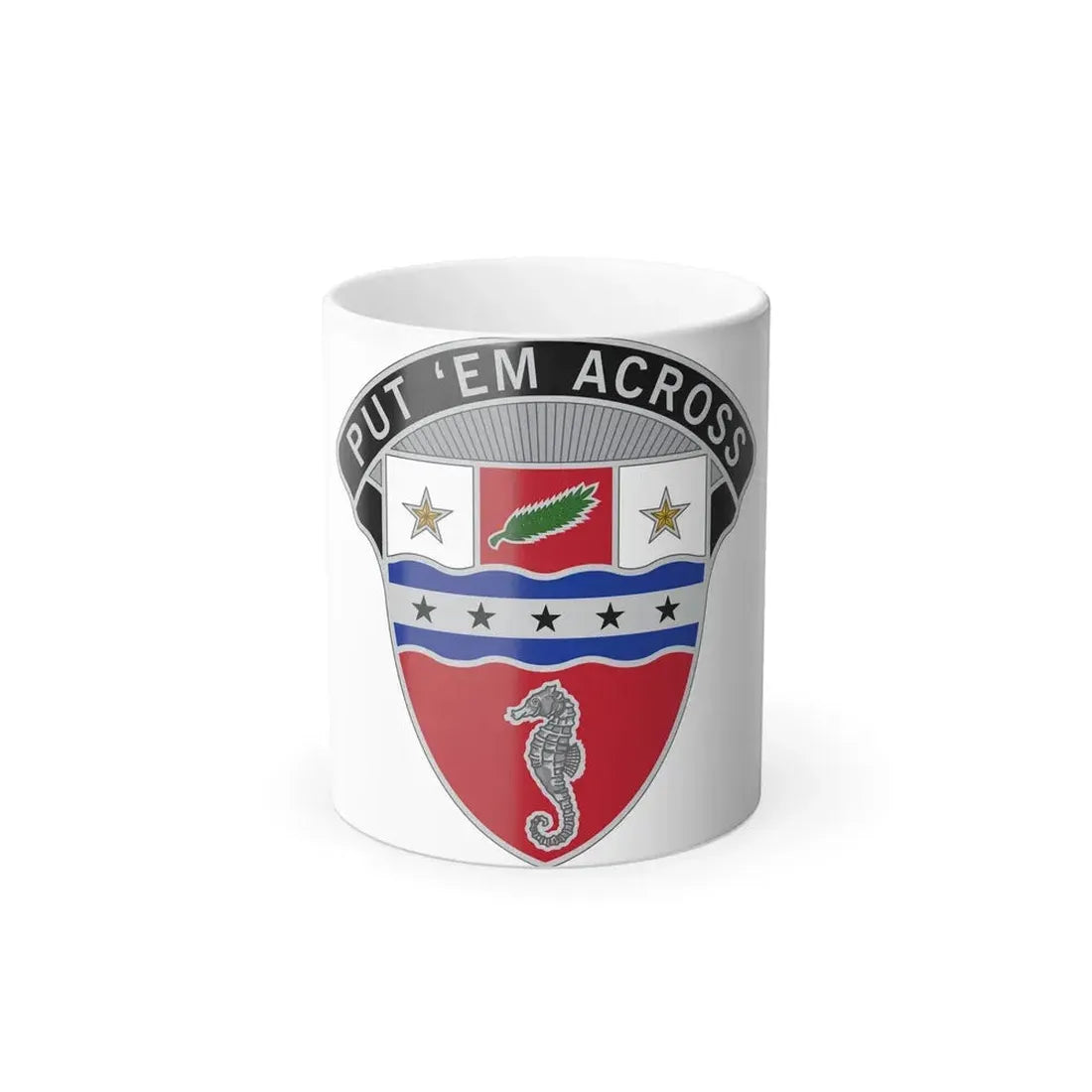 1st Engineer Brigade (U.S. Army) Color Changing Coffee Mug 11oz - Go Mug Yourself