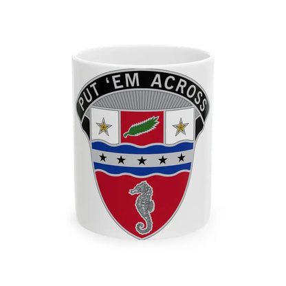1st Engineer Brigade (U.S. Army) White Coffee Mug 11oz - Go Mug Yourself