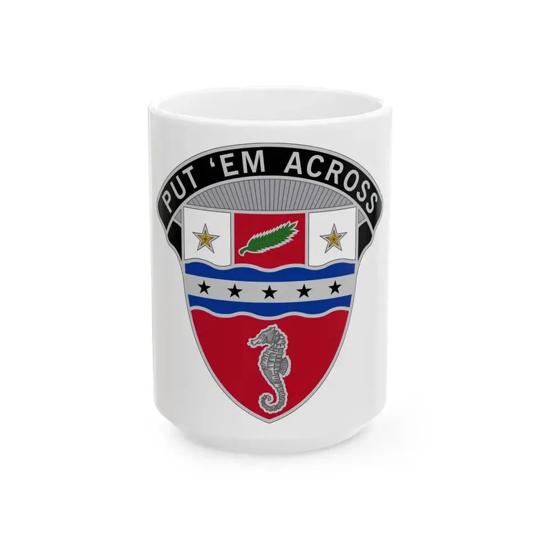 1st Engineer Brigade (U.S. Army) White Coffee Mug - Go Mug Yourself