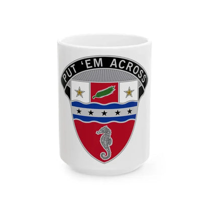 1st Engineer Brigade (U.S. Army) White Coffee Mug - Go Mug Yourself