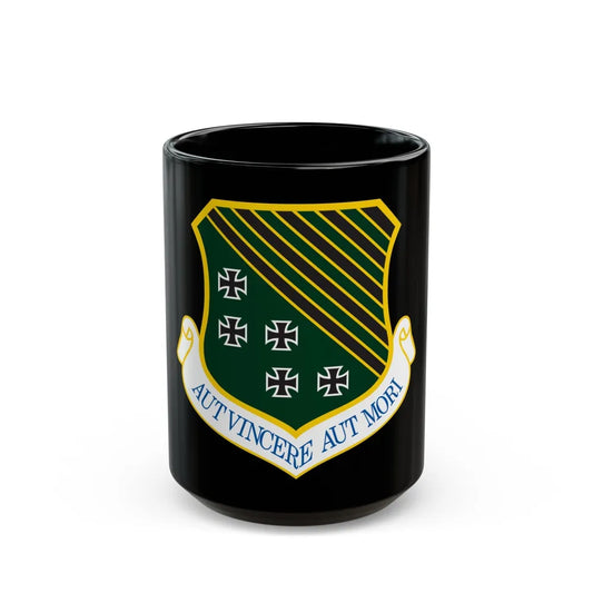 1st Fighter Wing (U.S. Air Force) Black Coffee Mug-15oz-Go Mug Yourself