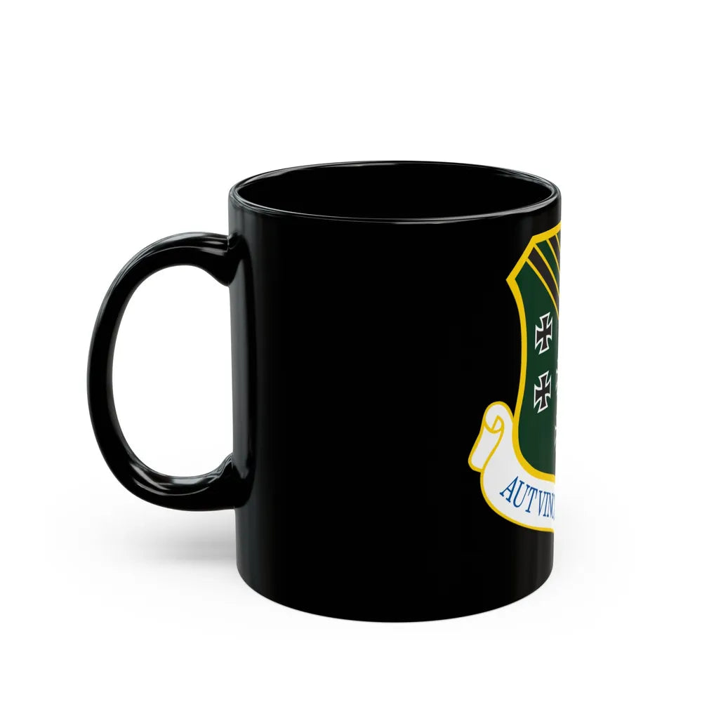 1st Fighter Wing (U.S. Air Force) Black Coffee Mug-Go Mug Yourself