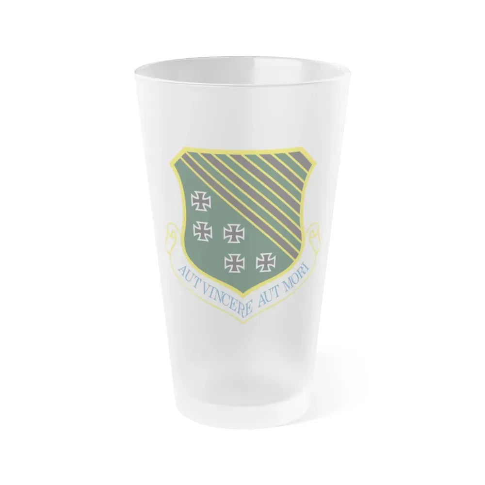 1st Fighter Wing (U.S. Air Force) Frosted Pint Glass 16oz Default Title - Go Mug Yourself