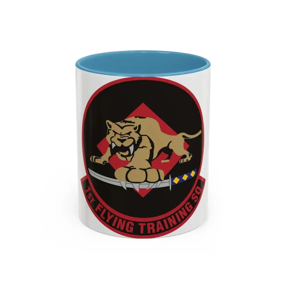 1st Flying Training Squadron (U.S. Air Force) Accent Coffee Mug 11oz Light Blue - Go Mug Yourself