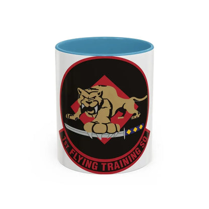 1st Flying Training Squadron (U.S. Air Force) Accent Coffee Mug 11oz Light Blue - Go Mug Yourself