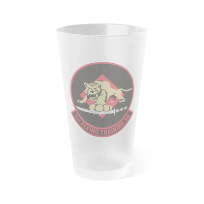 1st Flying Training Squadron (U.S. Air Force) Frosted Pint Glass 16oz 16oz Frosted - Go Mug Yourself