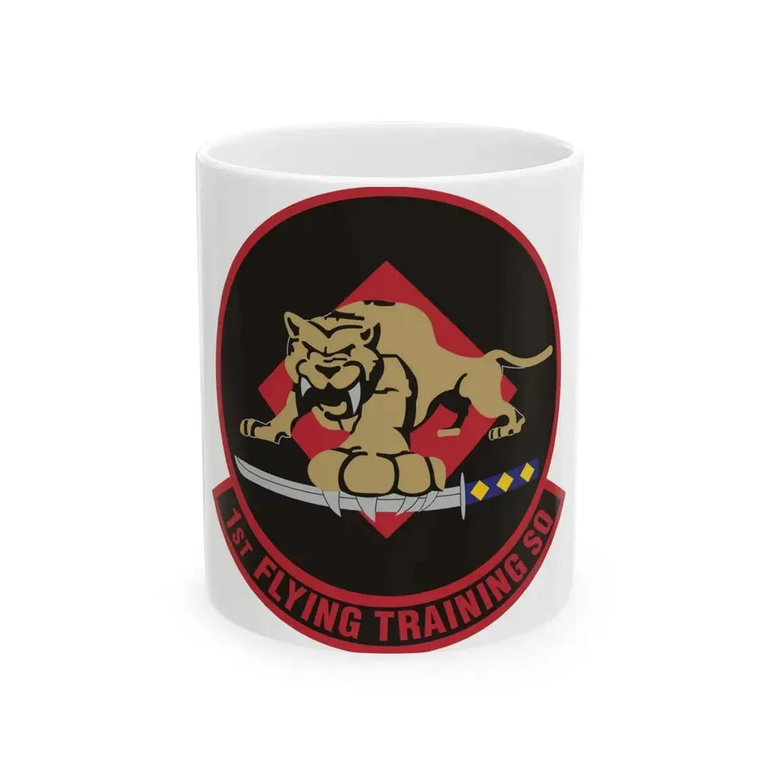 1st Flying Training Squadron (U.S. Air Force) White Coffee Mug 11oz - Go Mug Yourself