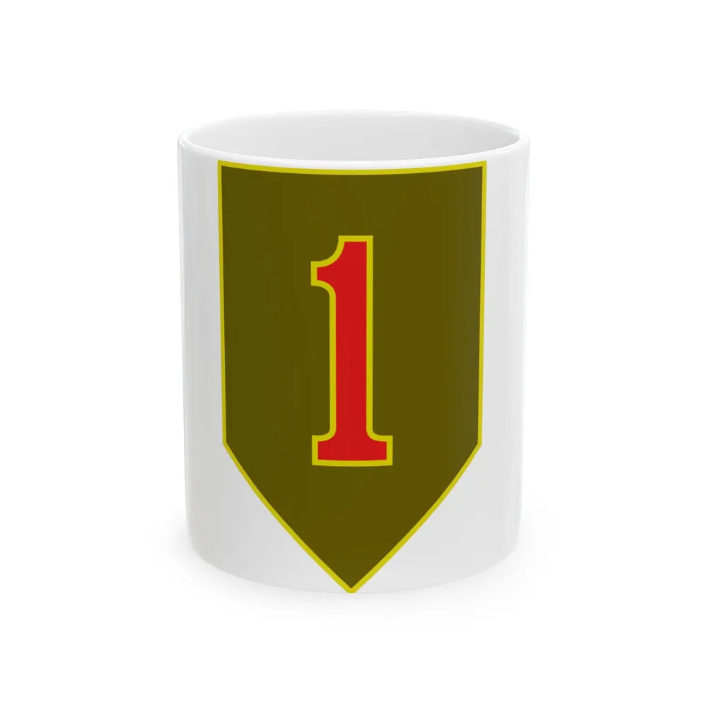 1st Infantry Division (U.S. Army) White Coffee Mug-11oz-Go Mug Yourself