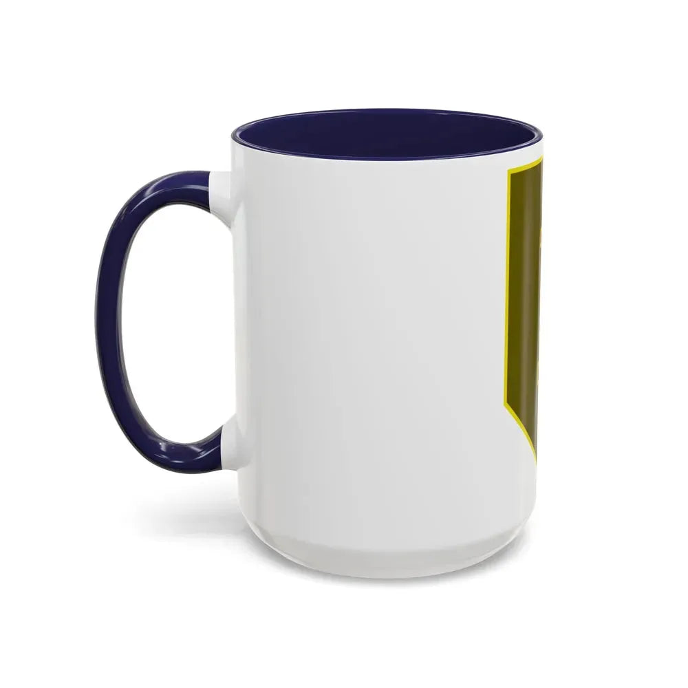 1st Infantry Division (U.S. Army) Accent Coffee Mug - Go Mug Yourself