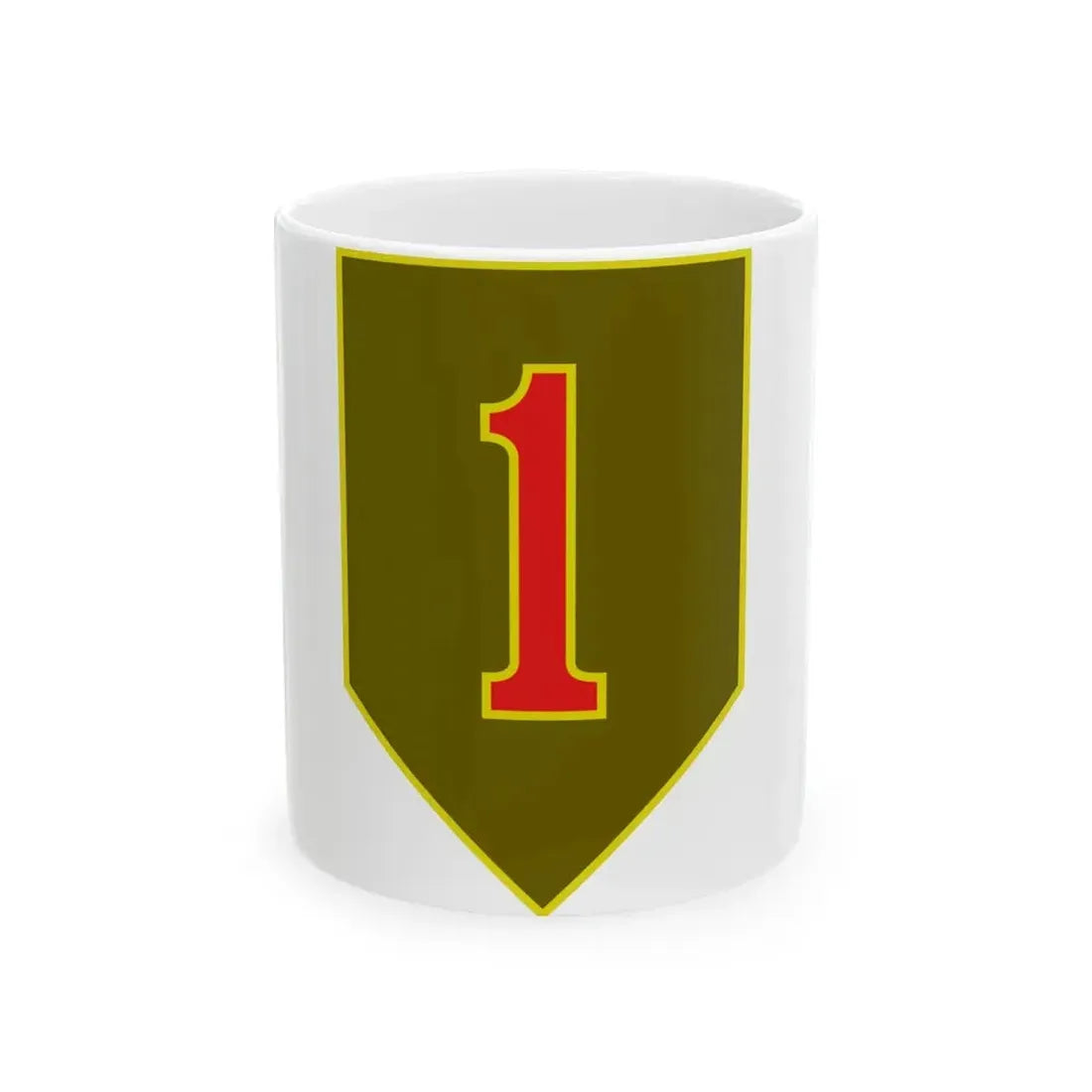 1st Infantry Division (U.S. Army) White Coffee Mug 11oz - Go Mug Yourself