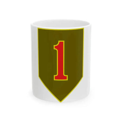 1st Infantry Division (U.S. Army) White Coffee Mug 11oz - Go Mug Yourself