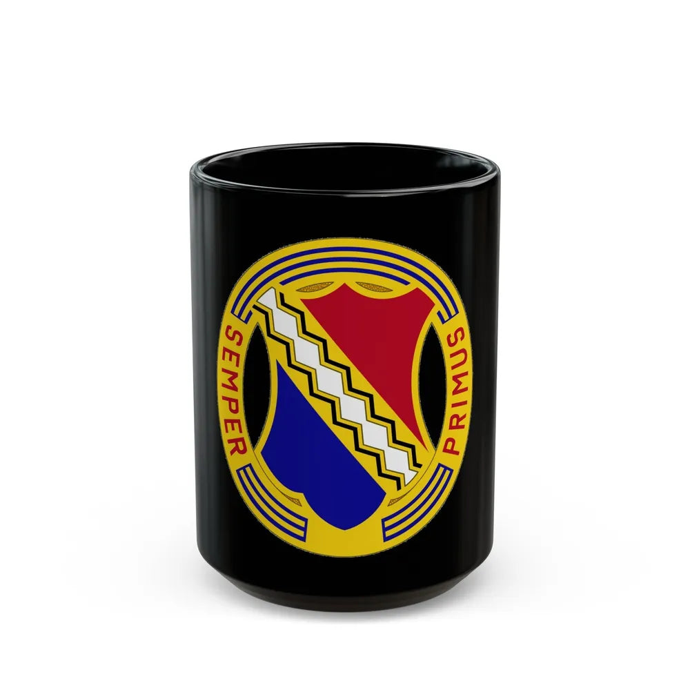 1st Infantry Regiment (U.S. Army) Black Coffee Mug-15oz-Go Mug Yourself