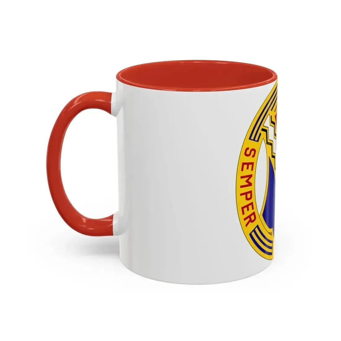 1st Infantry Regiment (U.S. Army) Accent Coffee Mug - Go Mug Yourself
