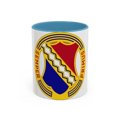 1st Infantry Regiment (U.S. Army) Accent Coffee Mug - Go Mug Yourself