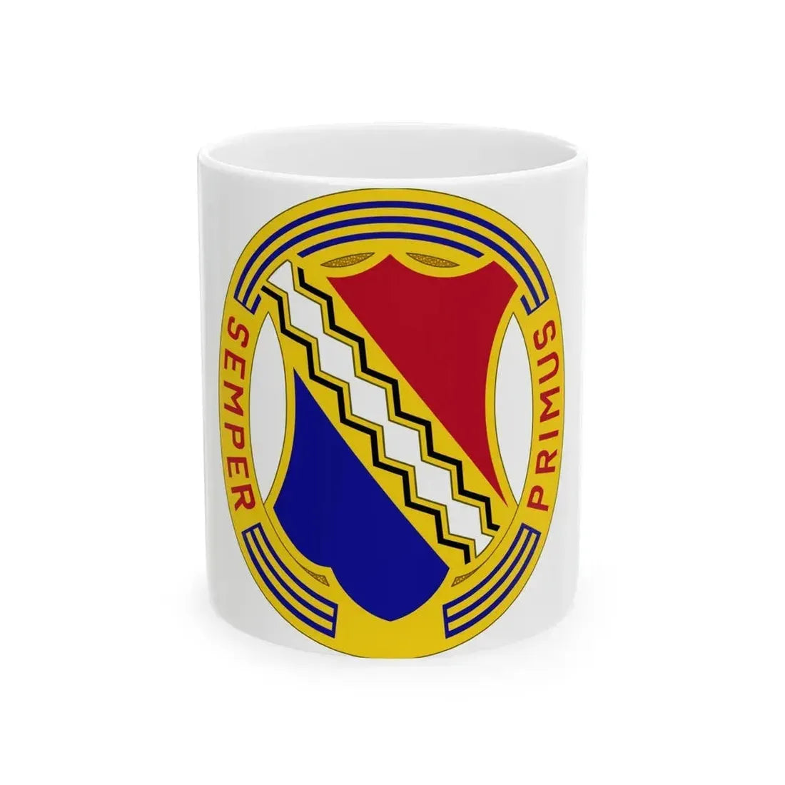1st Infantry Regiment (U.S. Army) White Coffee Mug 11oz - Go Mug Yourself