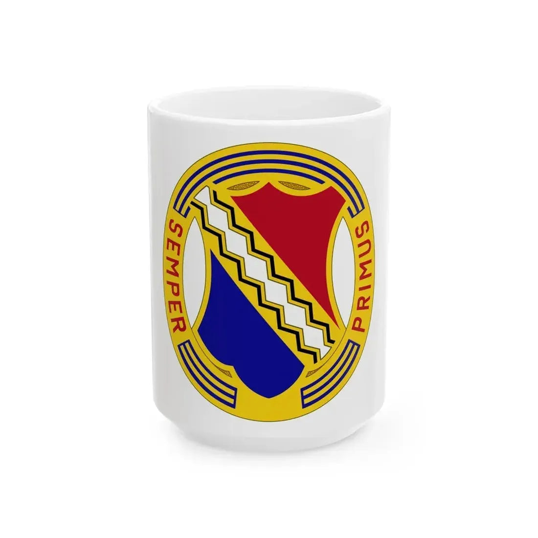 1st Infantry Regiment (U.S. Army) White Coffee Mug 15oz - Go Mug Yourself