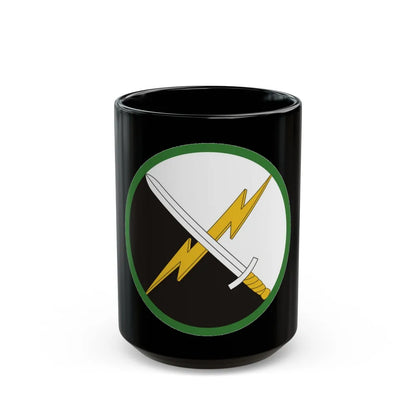 1st Information Operations Command (U.S. Army) Black Coffee Mug-15oz-Go Mug Yourself