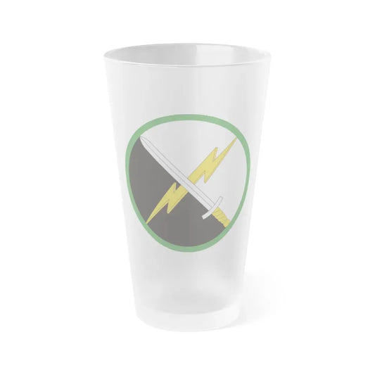 1st Information Operations Command (U.S. Army) Frosted Pint Glass 16oz Default Title - Go Mug Yourself