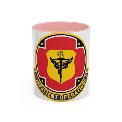 1st Inpatient Operations Squadron (U.S. Air Force) Accent Coffee Mug 11oz Pink - Go Mug Yourself