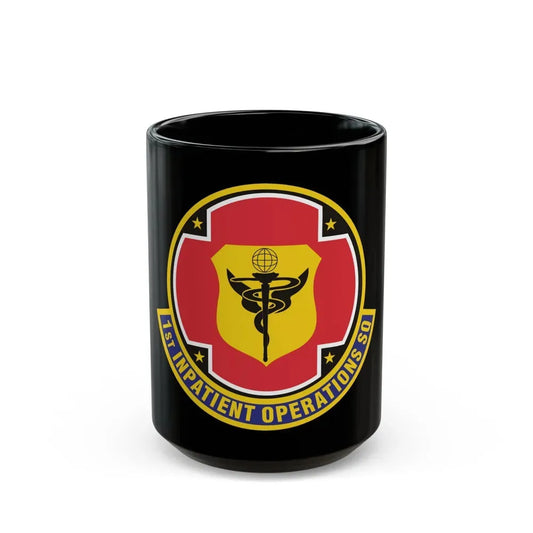 1st Inpatient Operations Squadron (U.S. Air Force) Black Coffee Mug 15oz - Go Mug Yourself