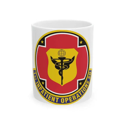 1st Inpatient Operations Squadron (U.S. Air Force) White Coffee Mug 11oz - Go Mug Yourself