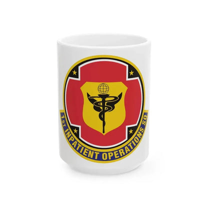 1st Inpatient Operations Squadron (U.S. Air Force) White Coffee Mug 15oz - Go Mug Yourself