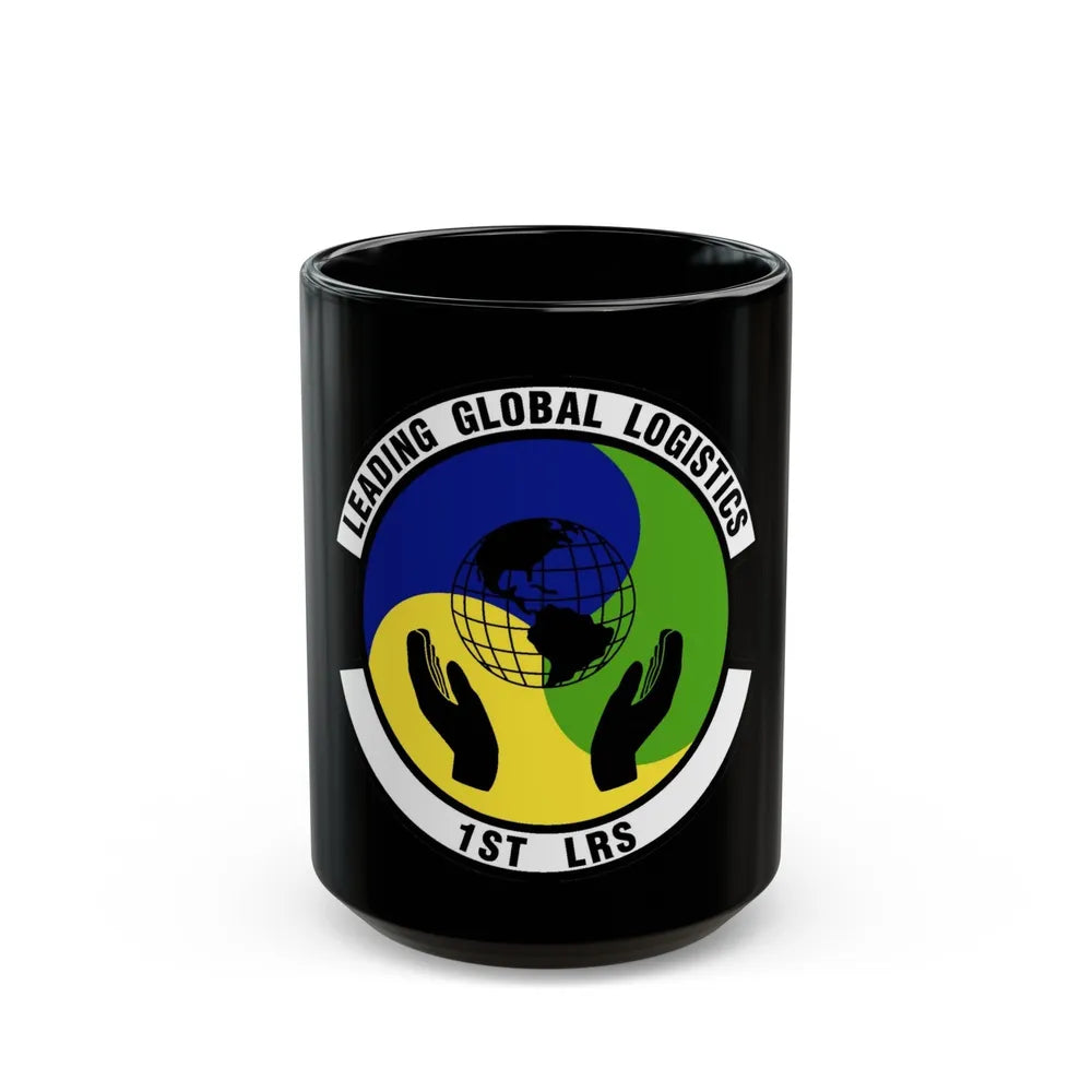 1st Logistics Readiness Squadron (U.S. Air Force) Black Coffee Mug-15oz-Go Mug Yourself