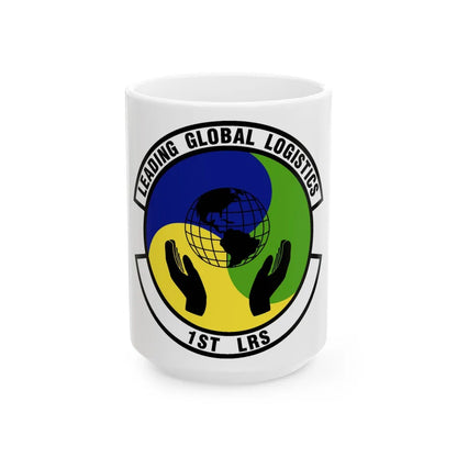 1st Logistics Readiness Squadron (U.S. Air Force) White Coffee Mug-15oz-Go Mug Yourself