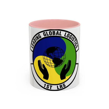1st Logistics Readiness Squadron (U.S. Air Force) Accent Coffee Mug 11oz Pink - Go Mug Yourself