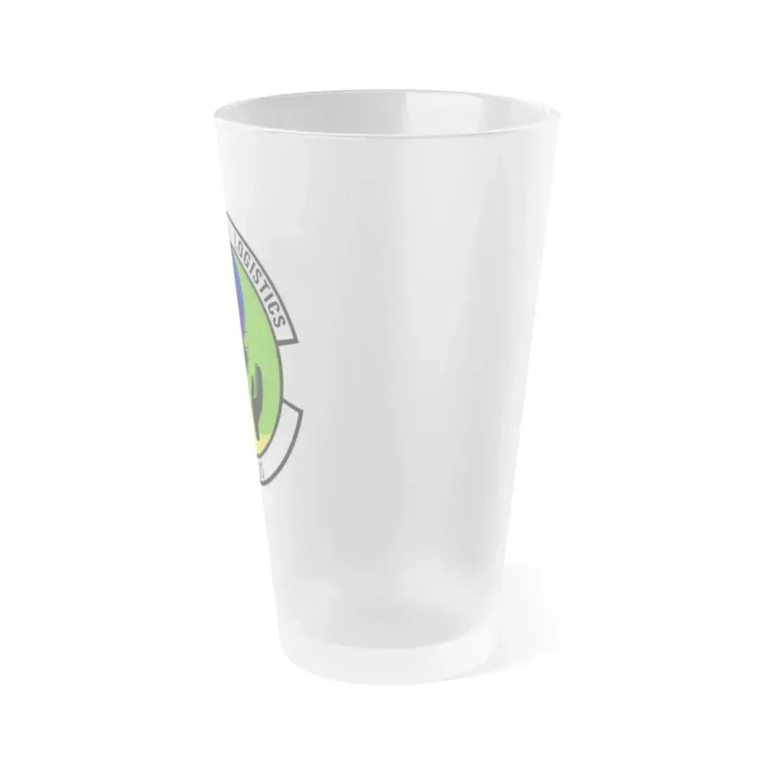 1st Logistics Readiness Squadron (U.S. Air Force) Frosted Pint Glass 16oz - Go Mug Yourself