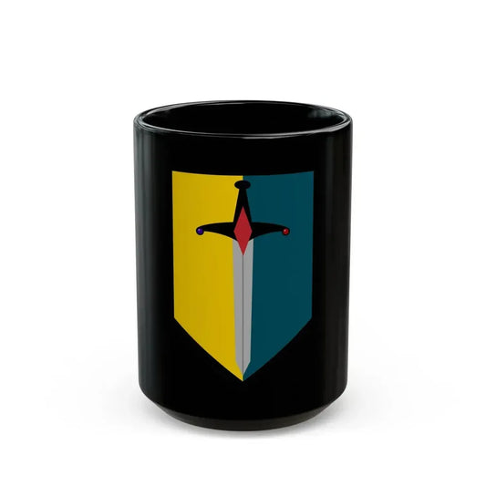 1st Maneuver Enhancement Brigade (U.S. Army) Black Coffee Mug 15oz - Go Mug Yourself